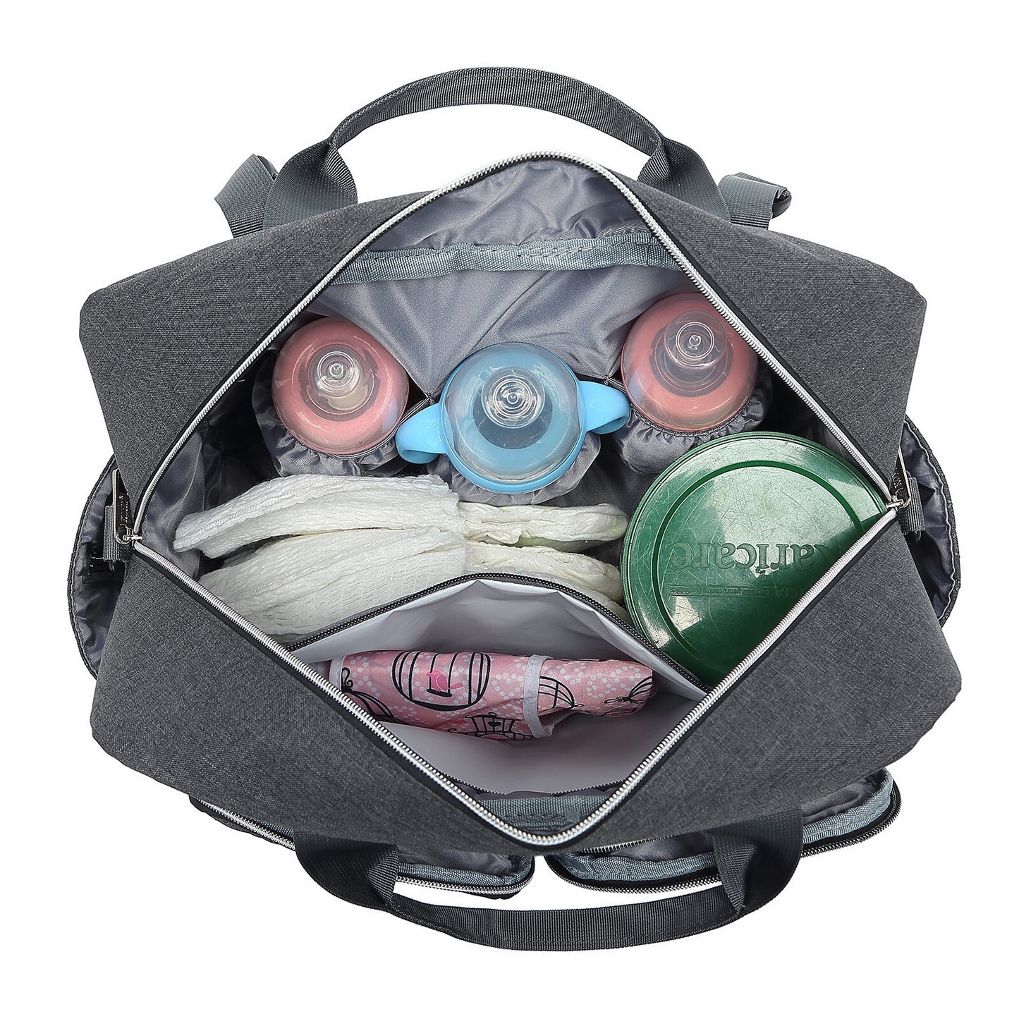 Changing Bag Set Hospital Travel Large Capacity Diaper Bag Mummy Changing Mat