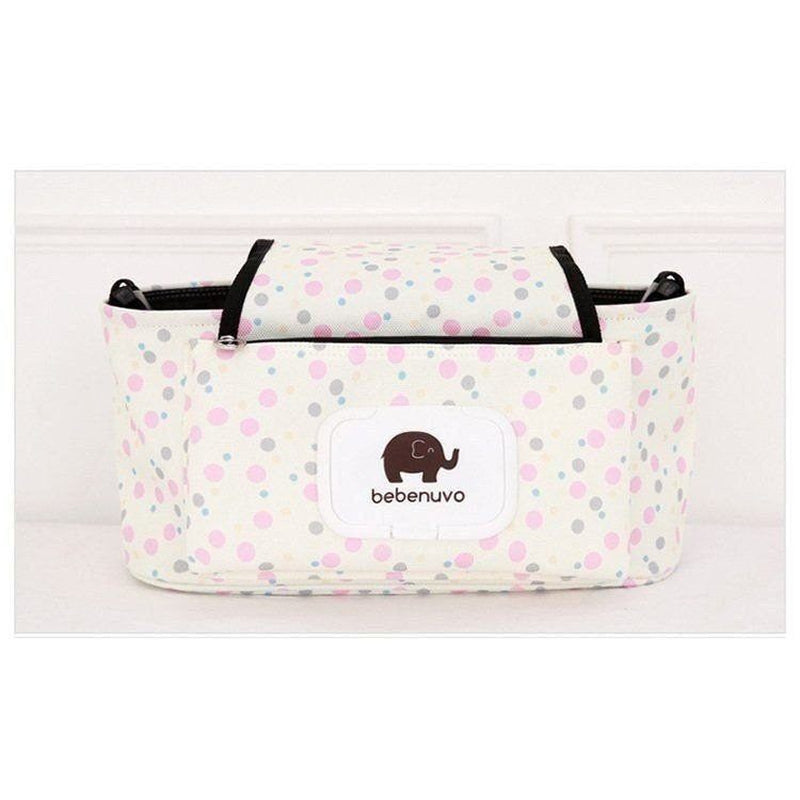 Baby Diaper Bag for Stroller Bags Organizer Large Capacity Travel Mommy Maternity Nursing Changing Hanging Nappy Storage Bag