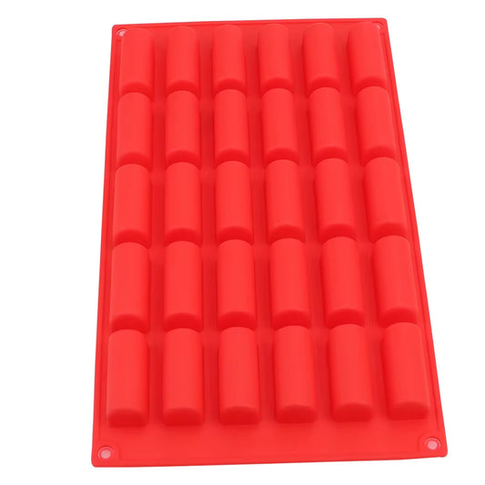 Cake Mold Silicone Non-Stick Ice Cube Mold Candy Bakeware Chocolate Desserts Cakes Mould 30 Holes DIY Baking Tools