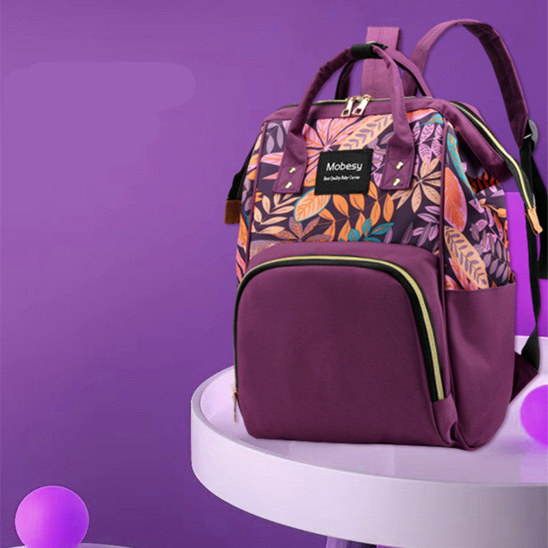 Multifunctional Mother Bag, Baby Bag, Baby Bottle, Diaper Backpack