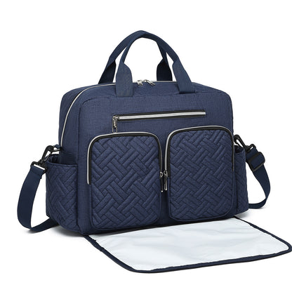 Changing Bag Set Hospital Travel Large Capacity Diaper Bag Mummy Changing Mat