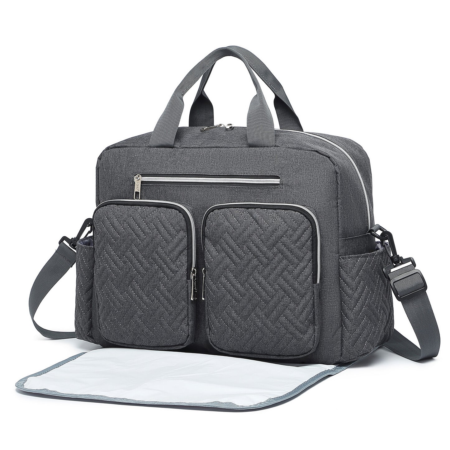 Changing Bag Set Hospital Travel Large Capacity Diaper Bag Mummy Changing Mat