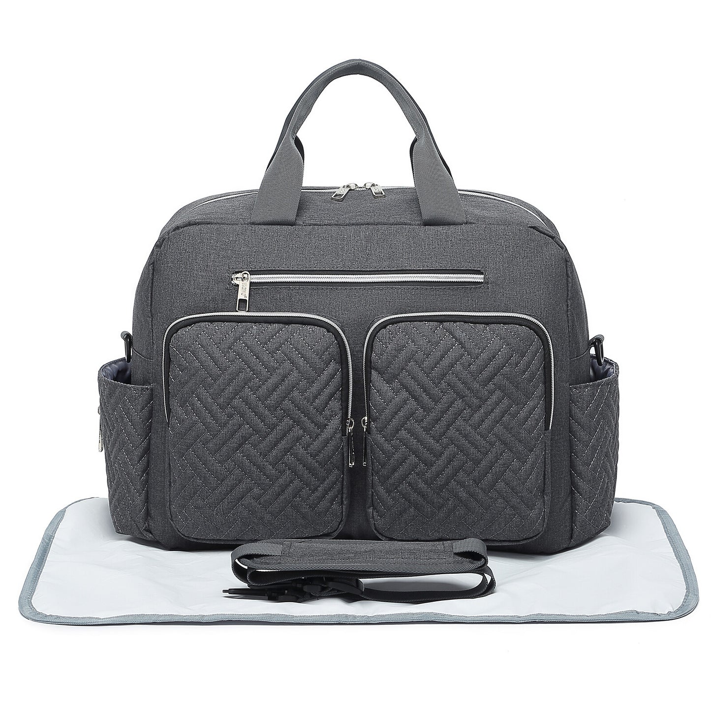 Changing Bag Set Hospital Travel Large Capacity Diaper Bag Mummy Changing Mat