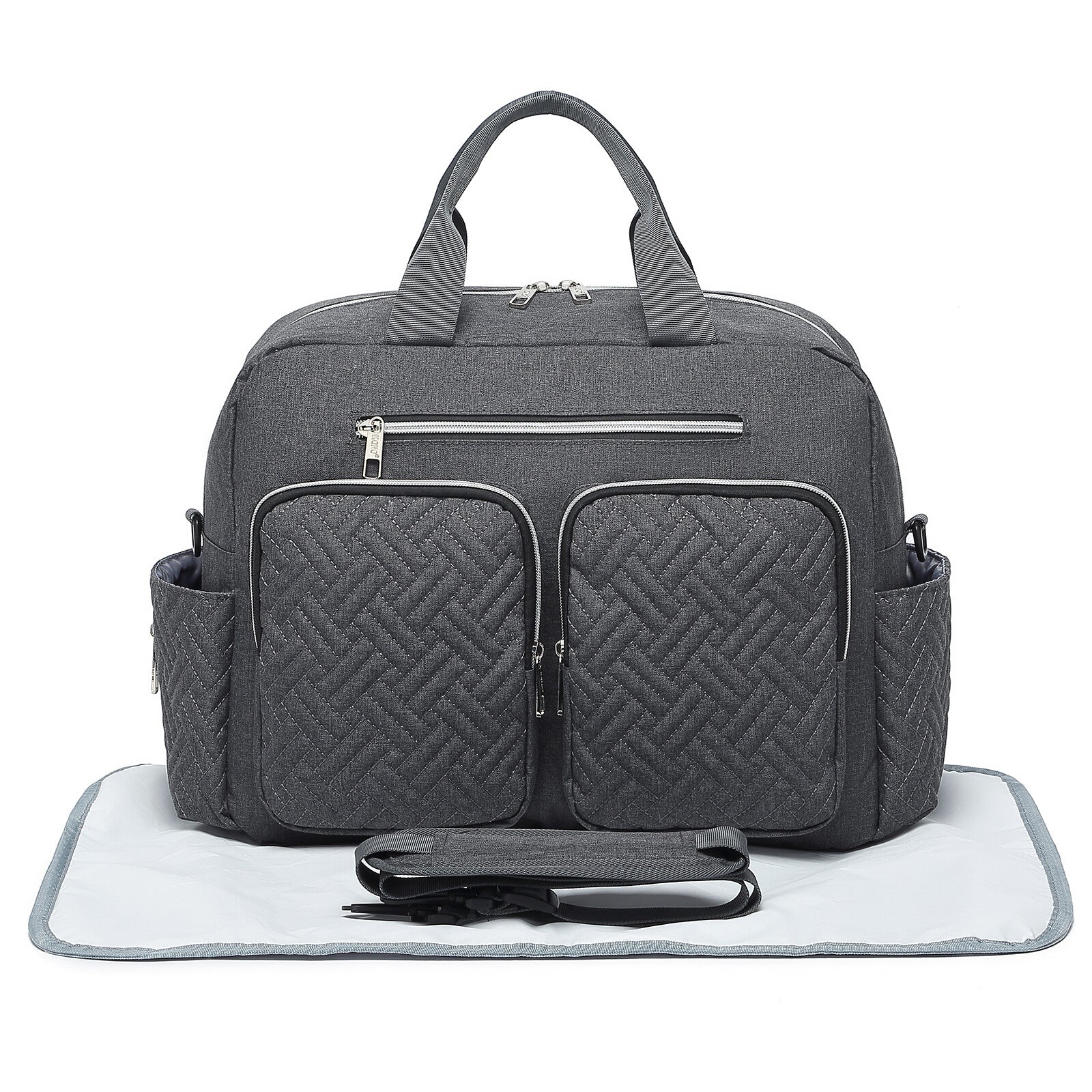 Changing Bag Set Hospital Travel Large Capacity Diaper Bag Mummy Changing Mat