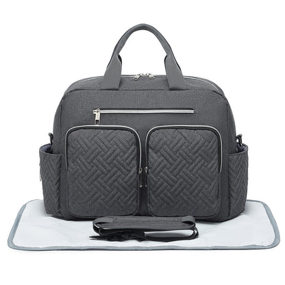 Changing Bag Set Hospital Travel Large Capacity Diaper Bag Mummy Changing Mat