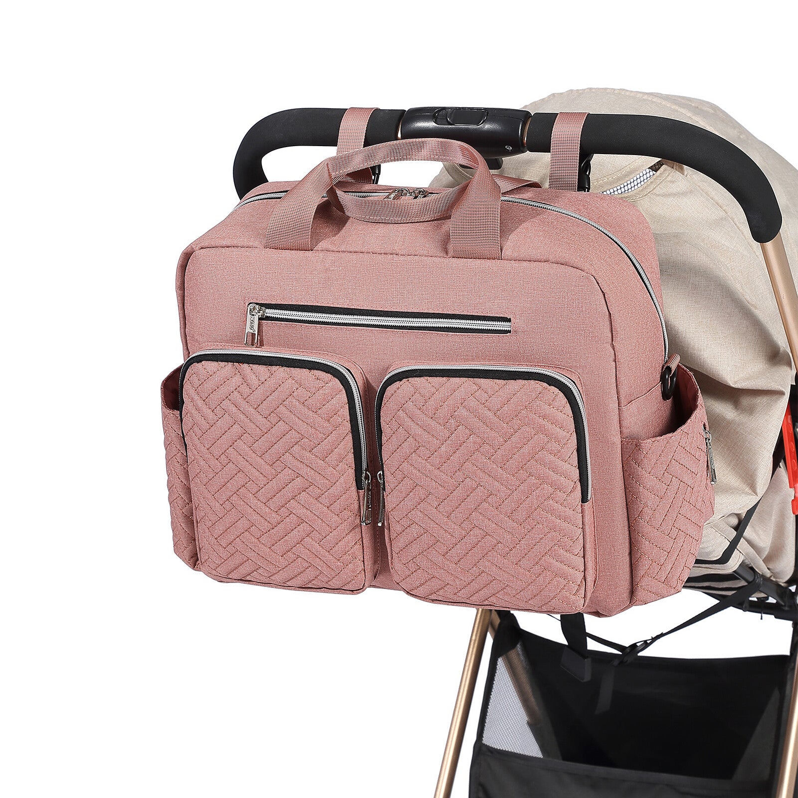 Changing Bag Set Hospital Travel Large Capacity Diaper Bag Mummy Changing Mat