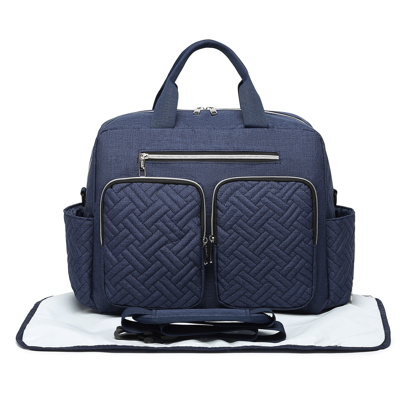 Changing Bag Set Hospital Travel Large Capacity Diaper Bag Mummy Changing Mat