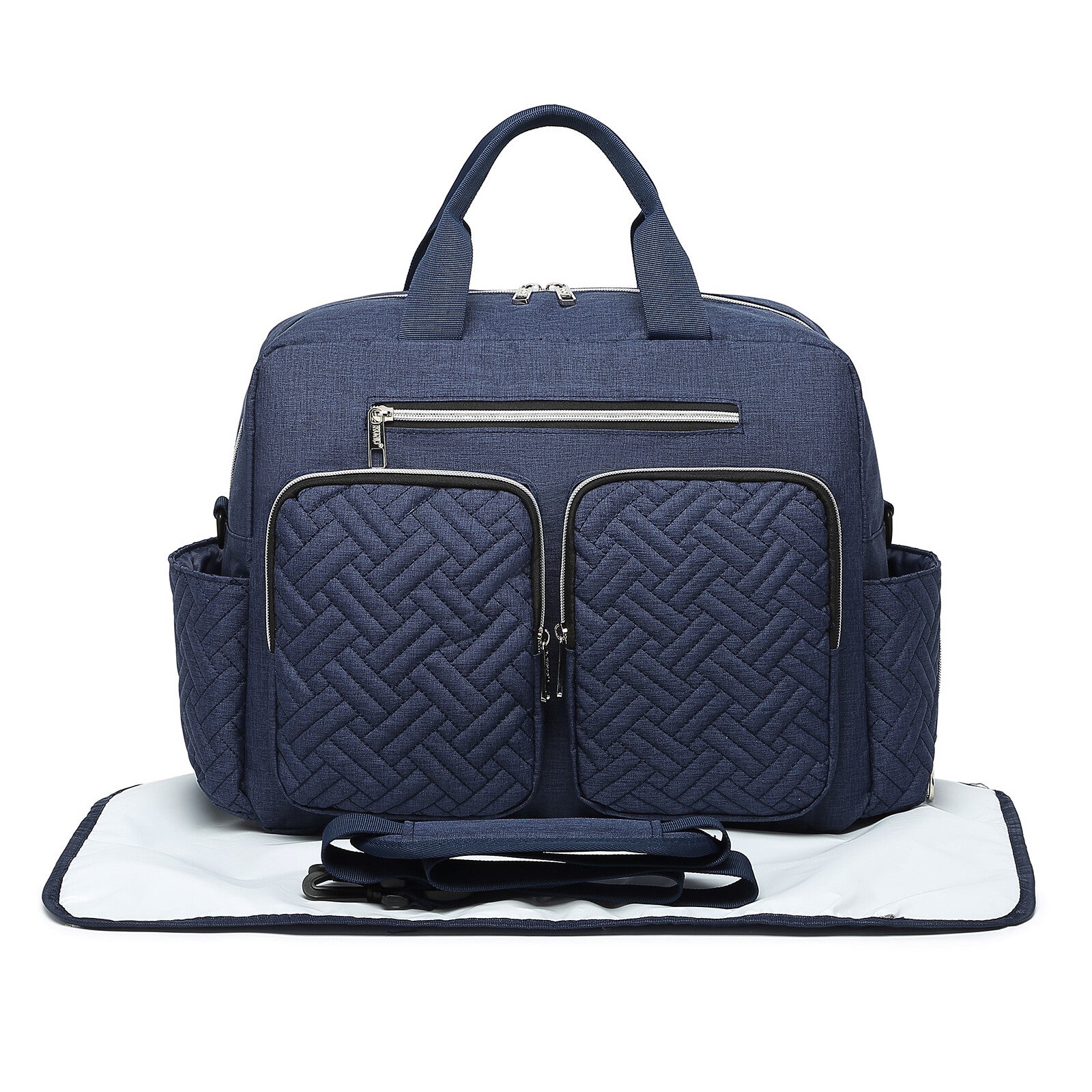 Changing Bag Set Hospital Travel Large Capacity Diaper Bag Mummy Changing Mat