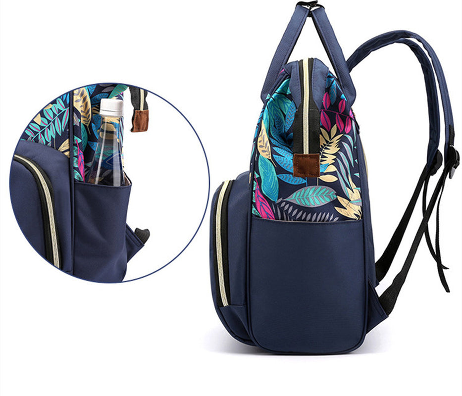 Multifunctional Mother Bag, Baby Bag, Baby Bottle, Diaper Backpack