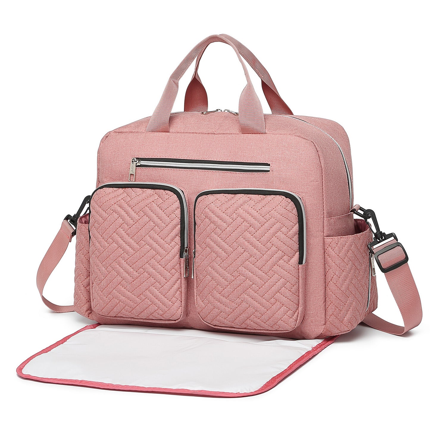 Changing Bag Set Hospital Travel Large Capacity Diaper Bag Mummy Changing Mat