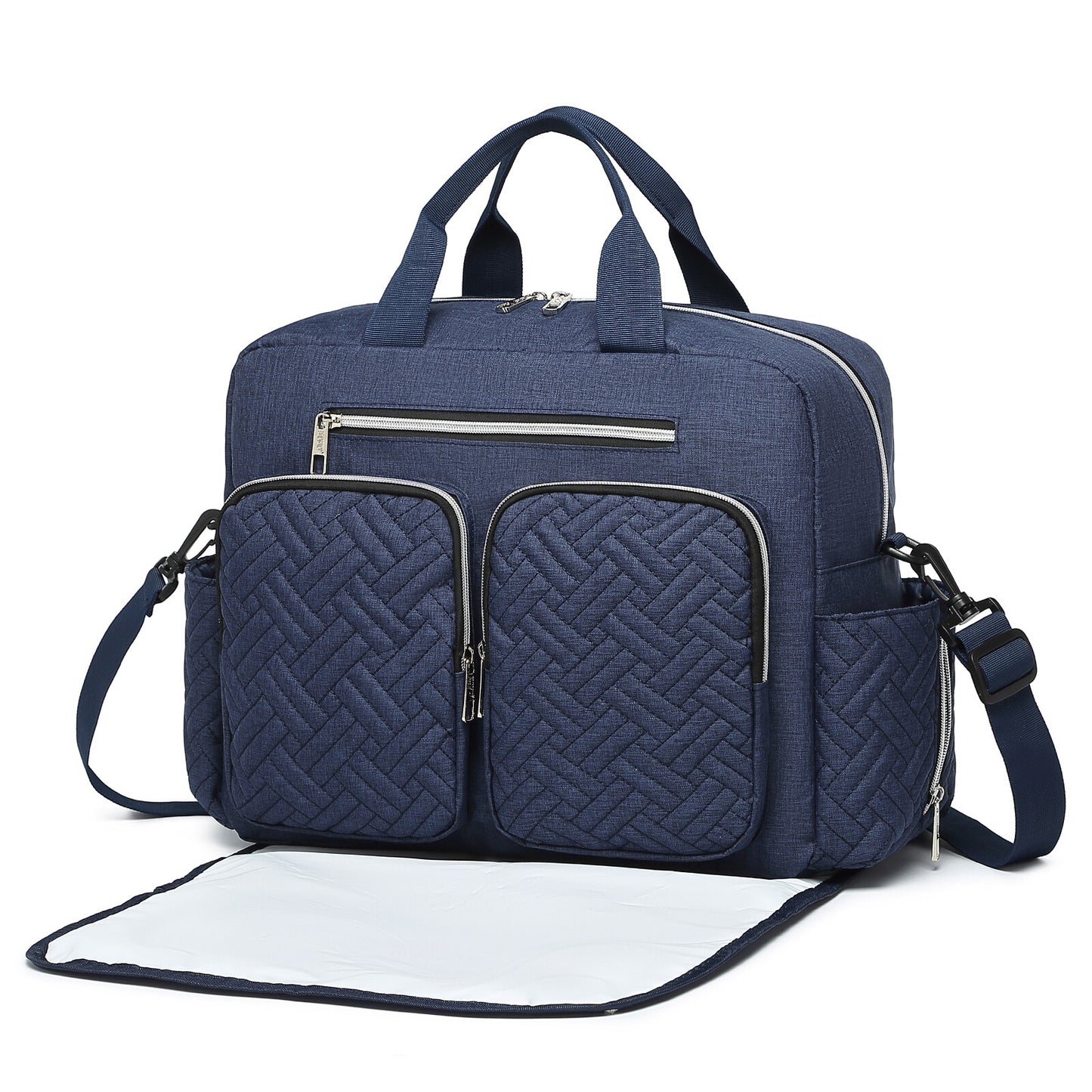 Changing Bag Set Hospital Travel Large Capacity Diaper Bag Mummy Changing Mat