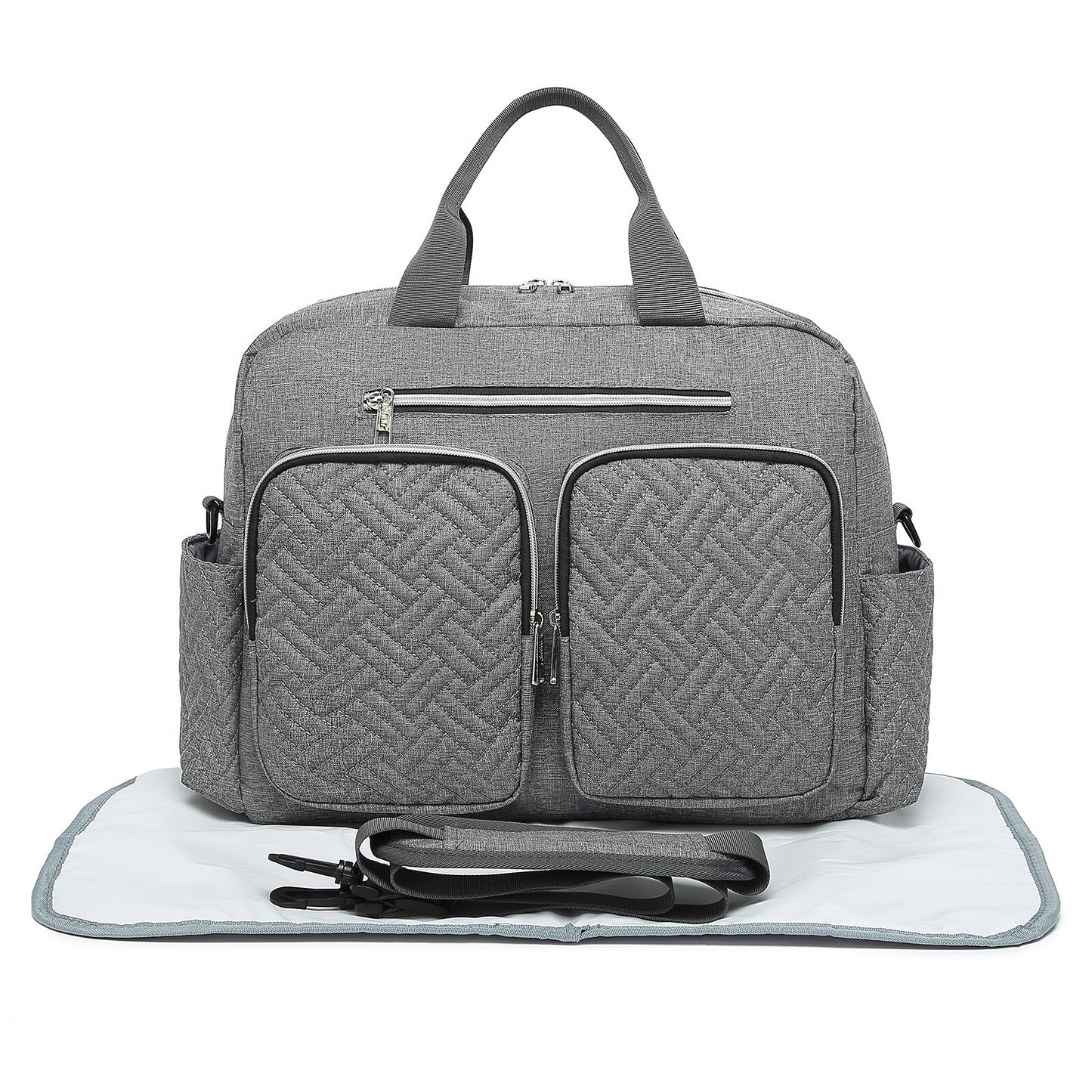 Changing Bag Set Hospital Travel Large Capacity Diaper Bag Mummy Changing Mat