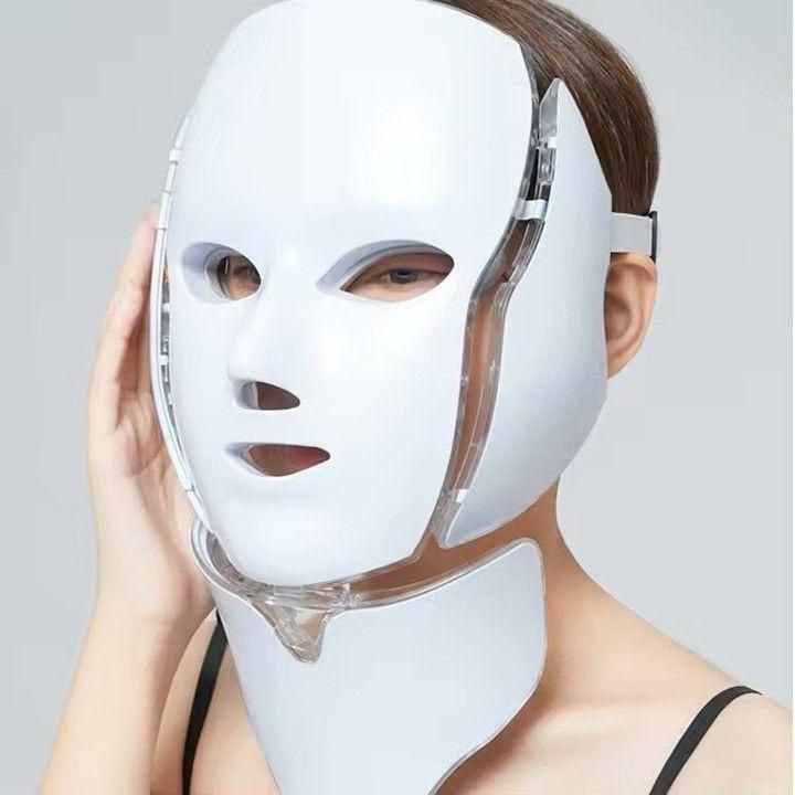 LED Photon Rejuvenation Face Mask With Neck Device