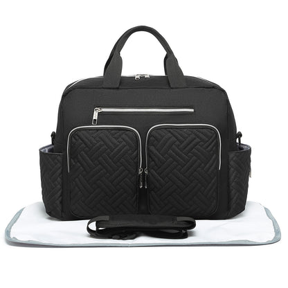 Changing Bag Set Hospital Travel Large Capacity Diaper Bag Mummy Changing Mat