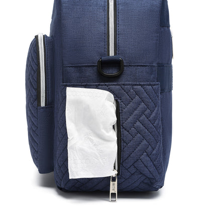 Changing Bag Set Hospital Travel Large Capacity Diaper Bag Mummy Changing Mat