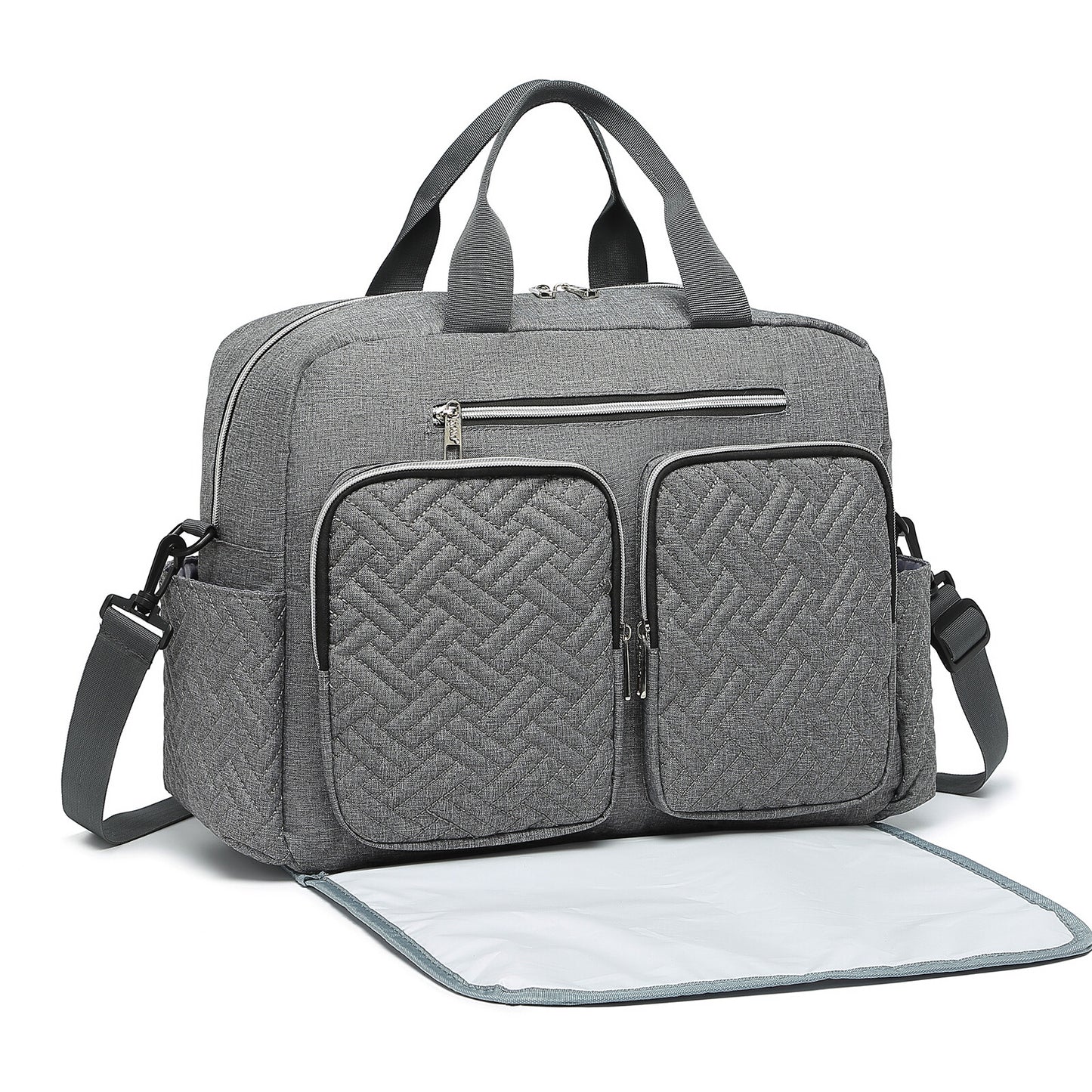 Changing Bag Set Hospital Travel Large Capacity Diaper Bag Mummy Changing Mat
