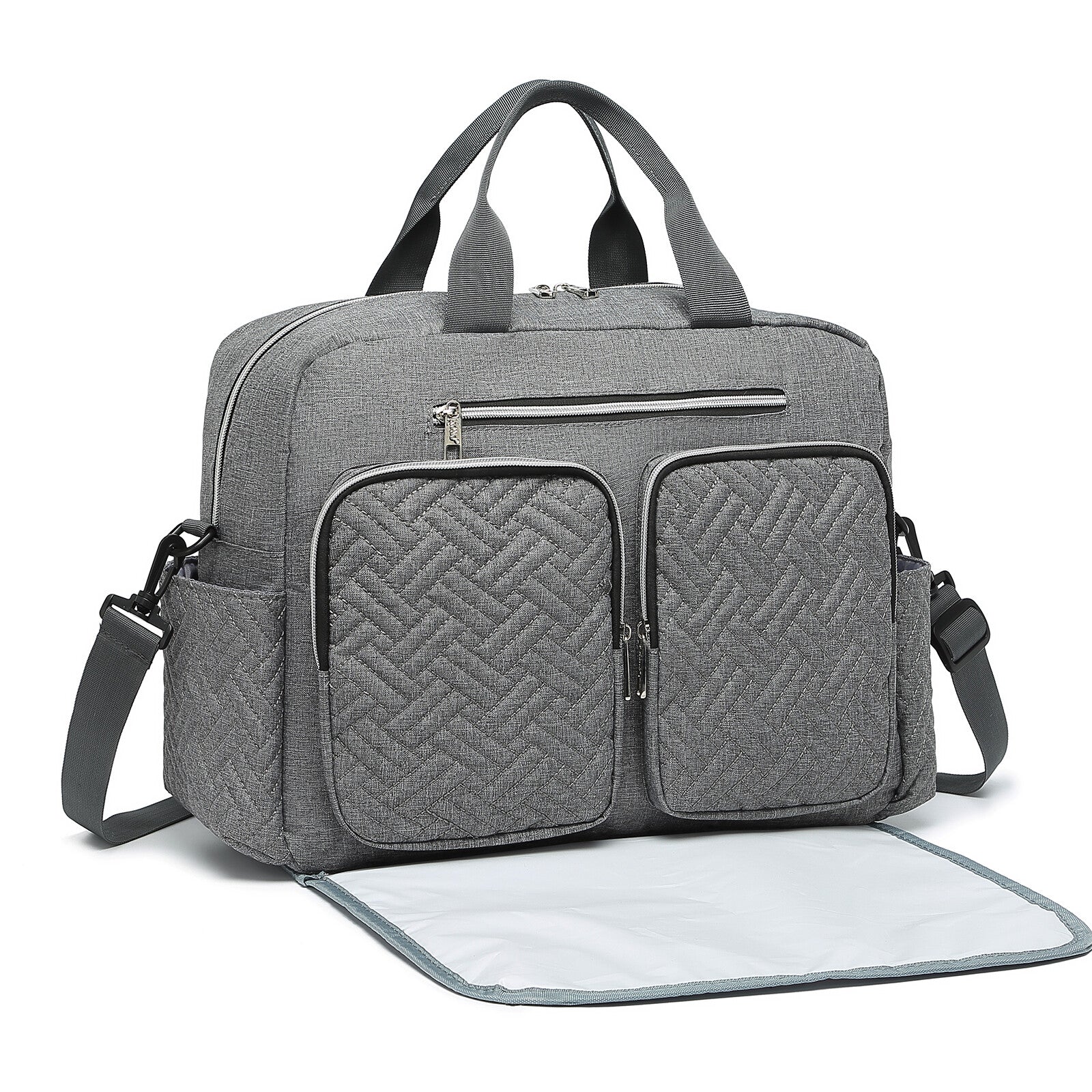 Changing Bag Set Hospital Travel Large Capacity Diaper Bag Mummy Changing Mat