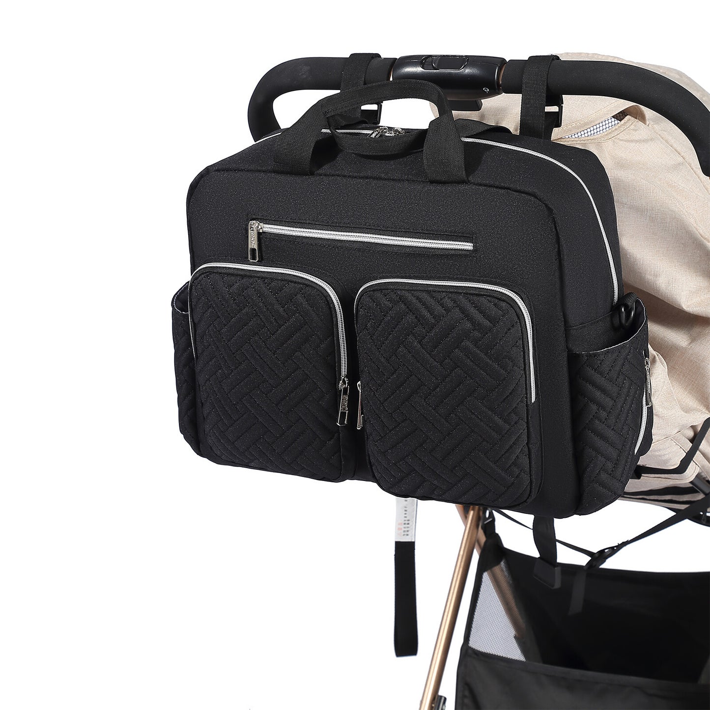 Changing Bag Set Hospital Travel Large Capacity Diaper Bag Mummy Changing Mat