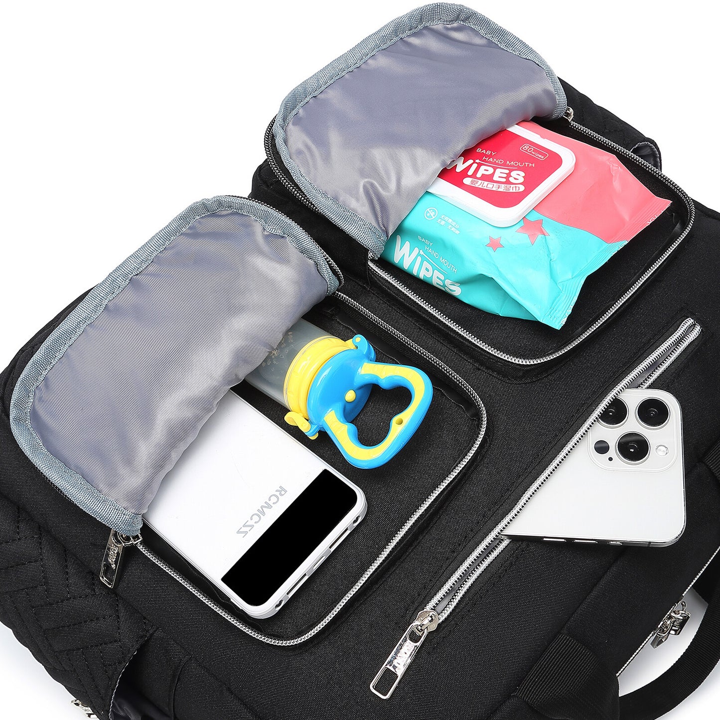 Changing Bag Set Hospital Travel Large Capacity Diaper Bag Mummy Changing Mat