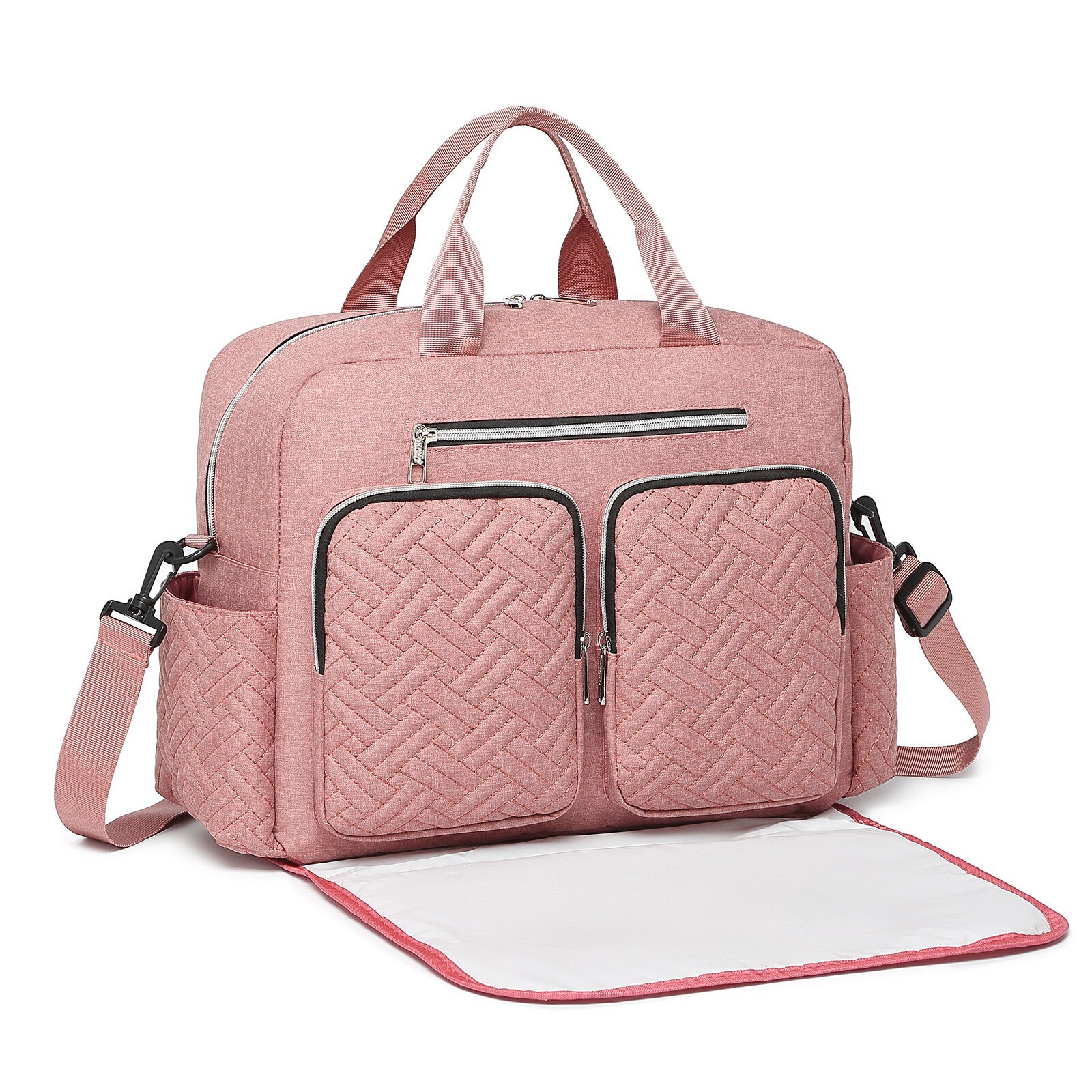 Changing Bag Set Hospital Travel Large Capacity Diaper Bag Mummy Changing Mat