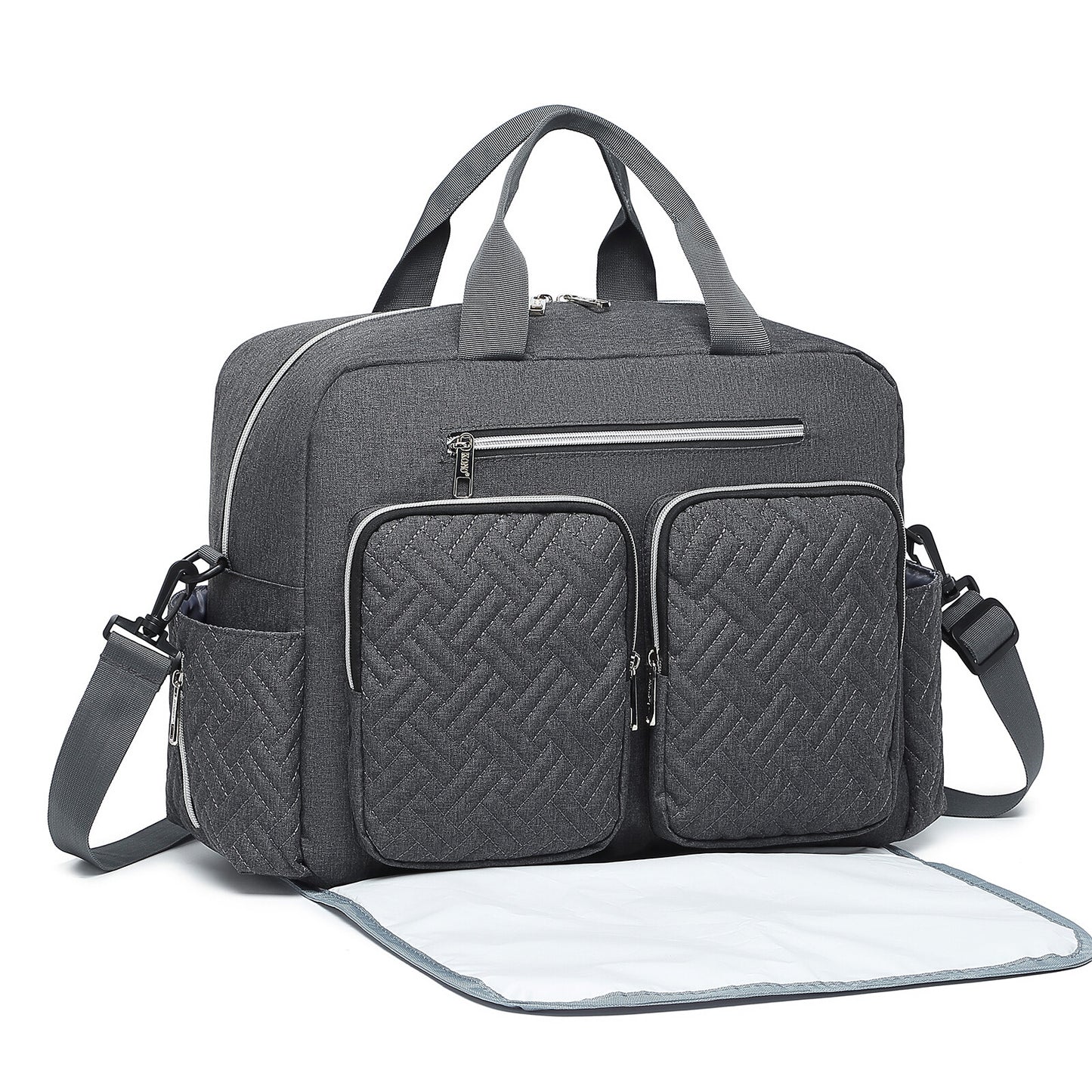 Changing Bag Set Hospital Travel Large Capacity Diaper Bag Mummy Changing Mat