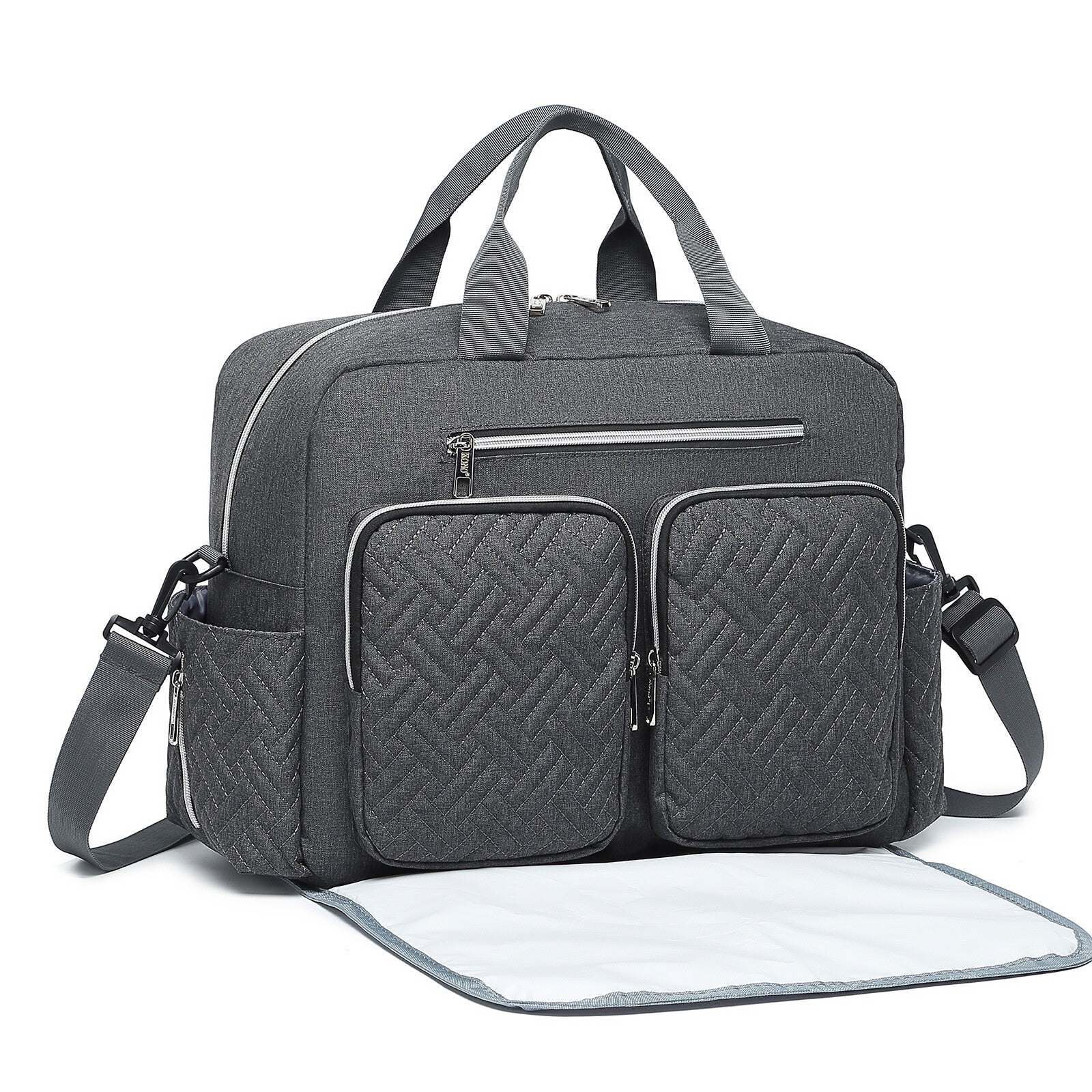 Changing Bag Set Hospital Travel Large Capacity Diaper Bag Mummy Changing Mat