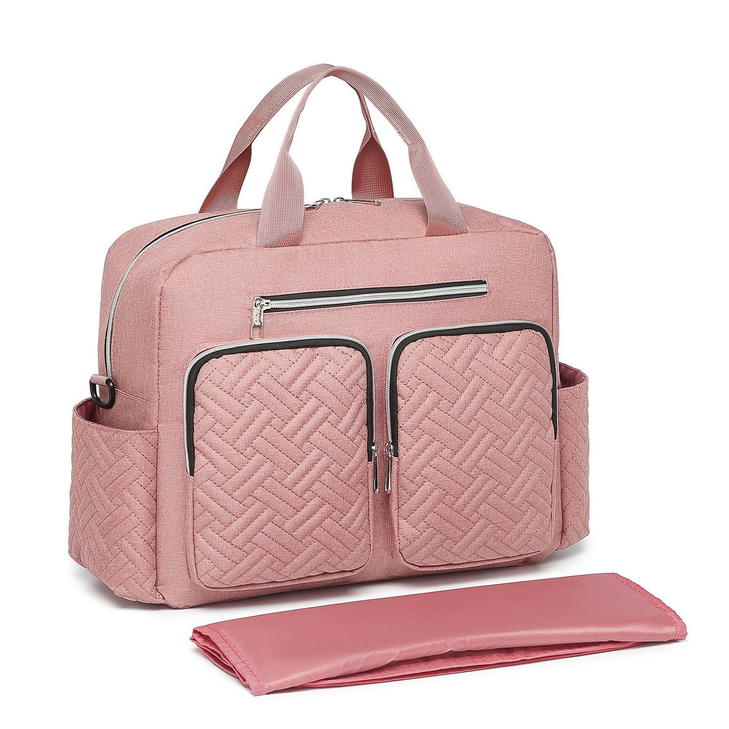 Changing Bag Set Hospital Travel Large Capacity Diaper Bag Mummy Changing Mat