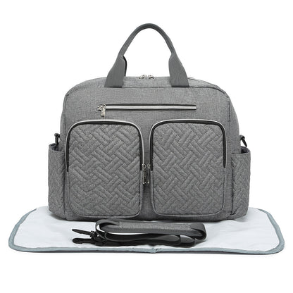 Changing Bag Set Hospital Travel Large Capacity Diaper Bag Mummy Changing Mat