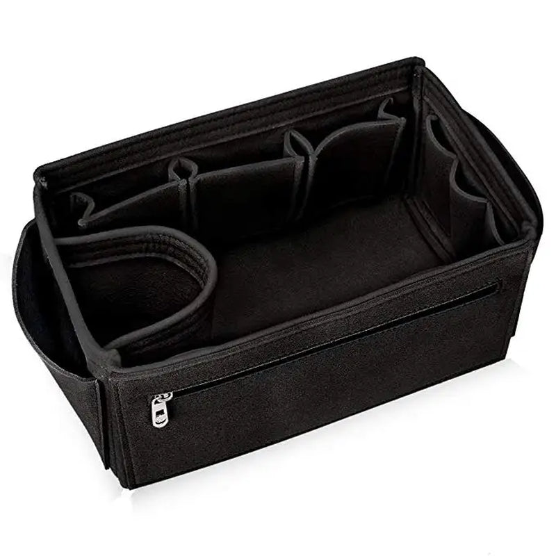 Make up Organizer Felt Cloth Handbag Organizer Insert Bag Travel Inner Purse Portable Cosmetic Bags Fits Speedy Neverfull