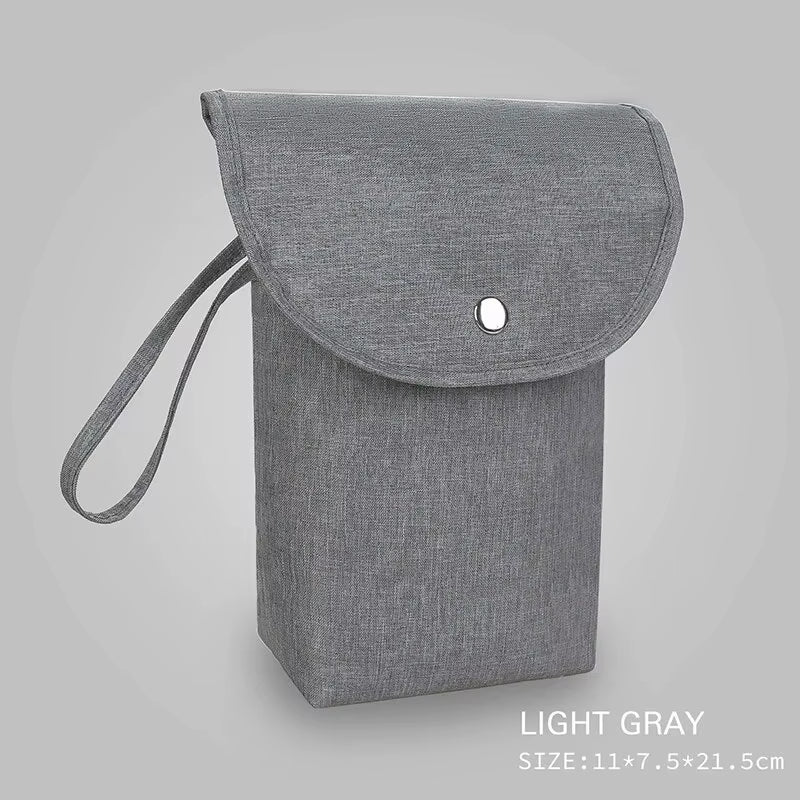 Baby Diaper Bag Waterproof Wet Dry Pack Mummy Storage Pouch Nappy Organizer Insert Tote Purse Travel Stroller Carry Bag