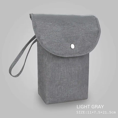 Baby Diaper Bag Waterproof Wet Dry Pack Mummy Storage Pouch Nappy Organizer Insert Tote Purse Travel Stroller Carry Bag