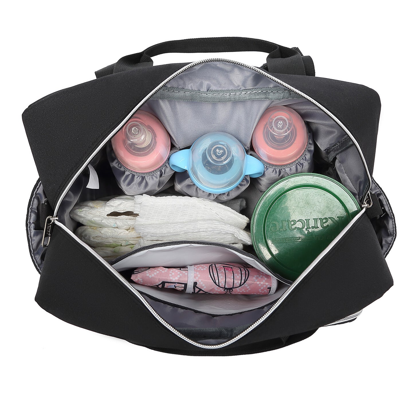 Changing Bag Set Hospital Travel Large Capacity Diaper Bag Mummy Changing Mat